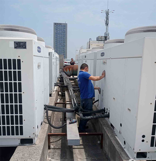 黄州中央空调制热和不制冷系统维修方法